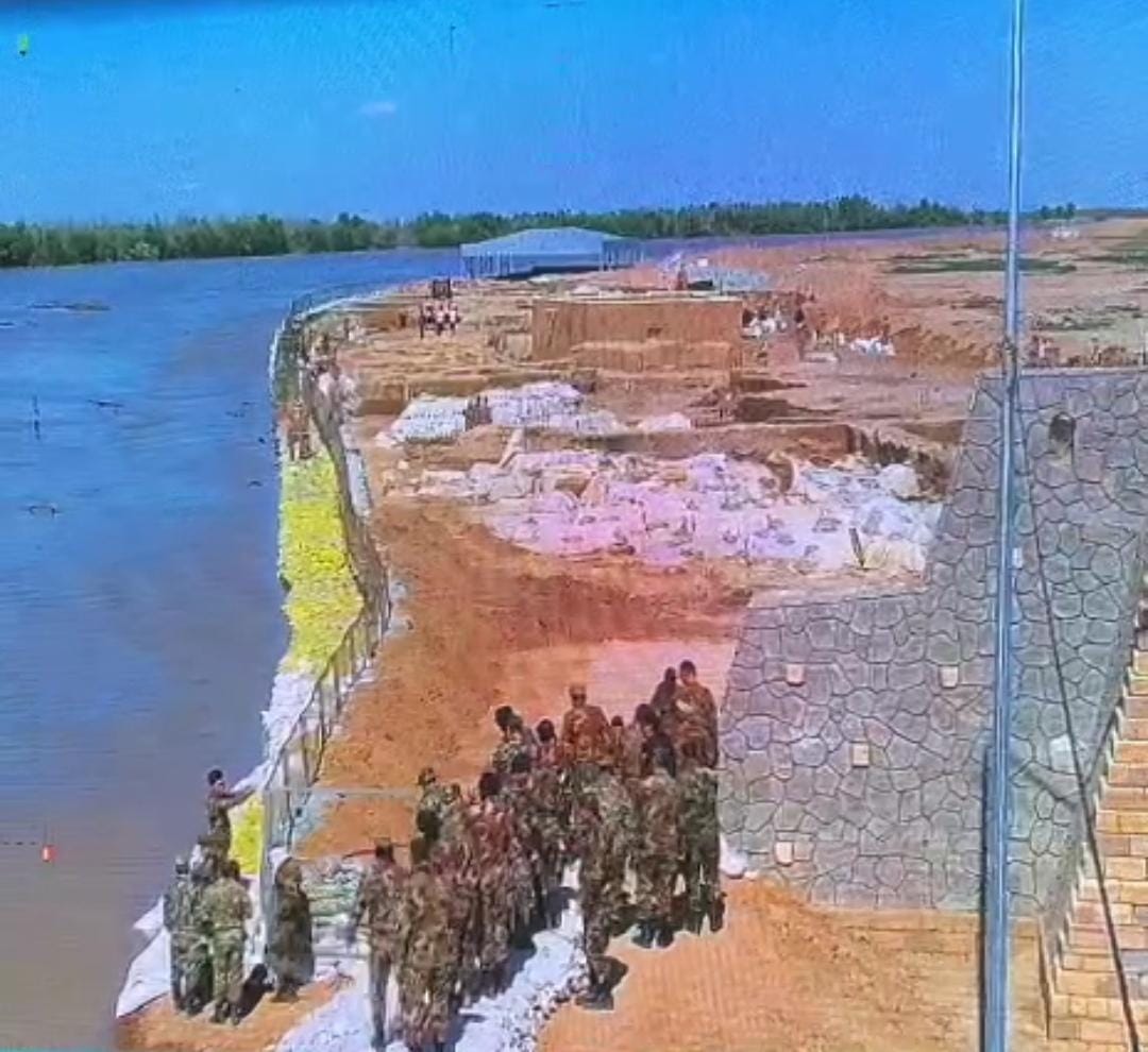 В село Сарайшык переброшены силы ДЧС и Минобороны РК  