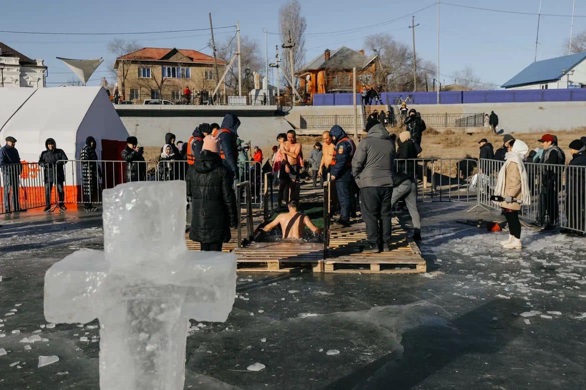 Где в Атырауской области можно будет искупаться на Крещение Господне