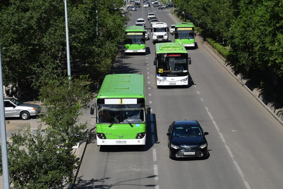 В Атырау автобус №6 возобновит маршрут