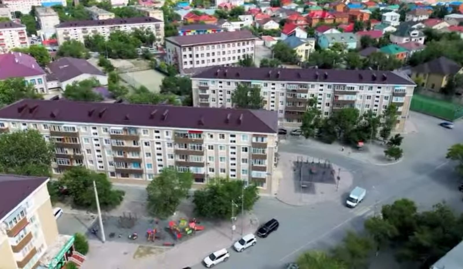 Капитальный ремонт проводится в домах по проспекту Сатпаева