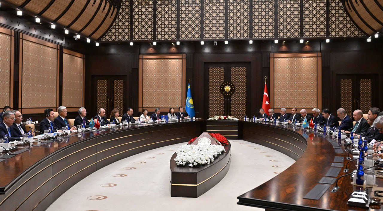Касым-Жомарт Токаев и Реджеп Тайип Эрдоган провели 5-е заседание Совета стратегического сотрудничества высокого уровня Казахстана и Турции 