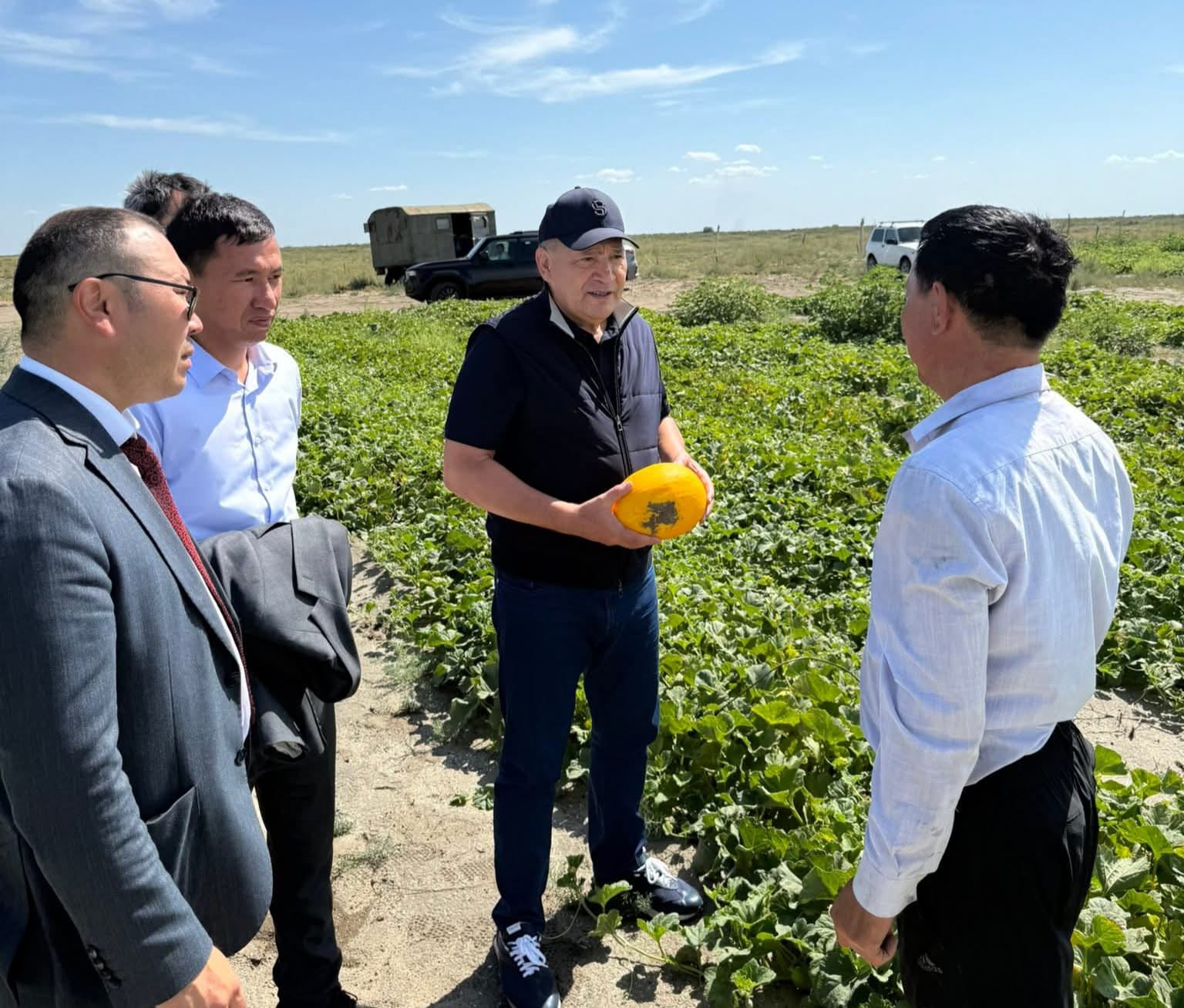 В Курмангазинском районе развивается растениеводство