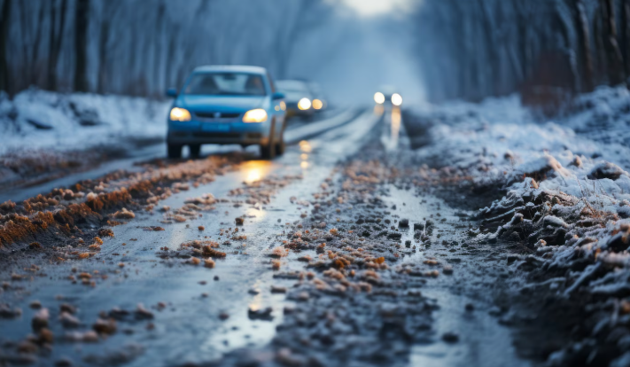 Атырауская патрульная полиция перешла на усиленный режим службы из-за непогоды