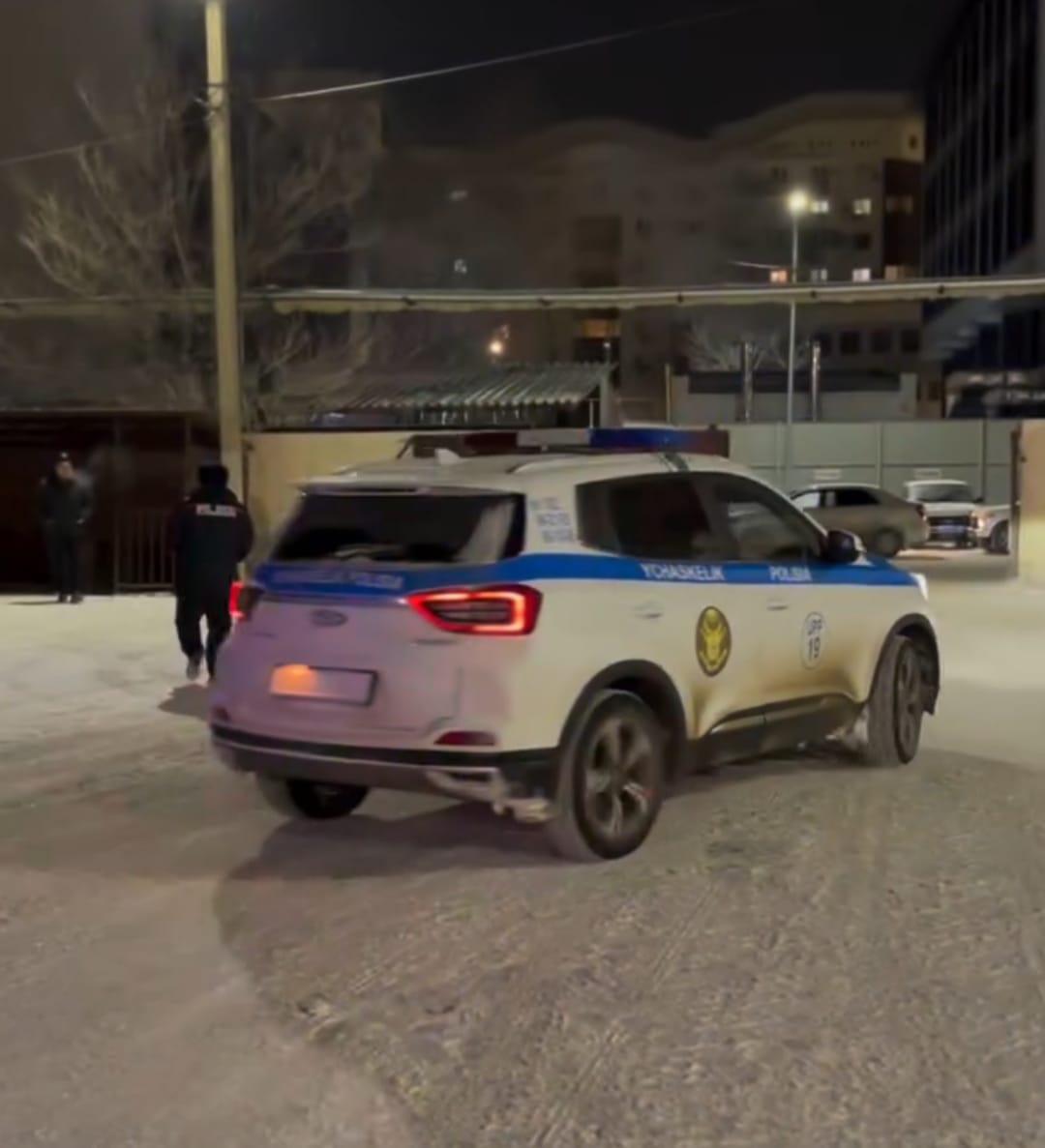 «Әкелер патрулі» вышел на ночной рейд в Атырау