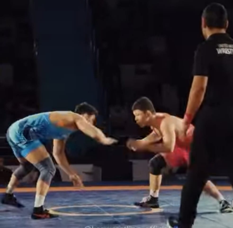 Борец из Атырау стал чемпионом Казахстана в весе 74 кг