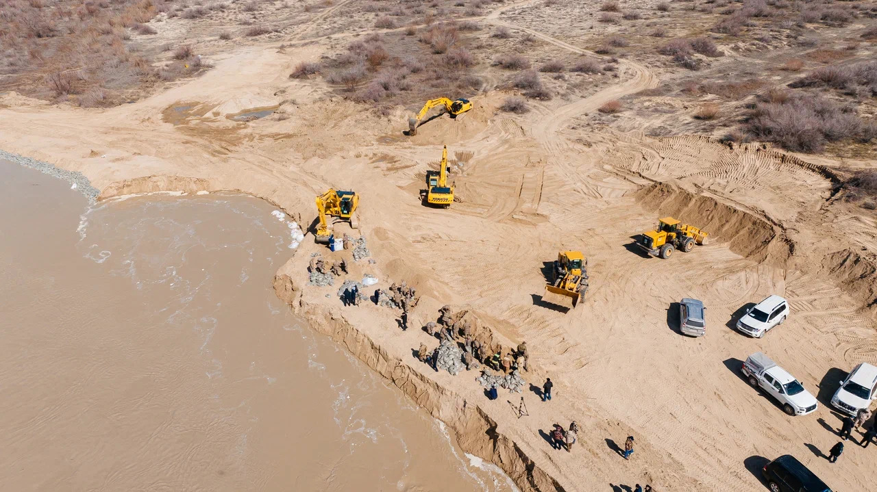 Жылыойда су тасқынына қарсы жұмыстардың басым бөлігі аяқталды