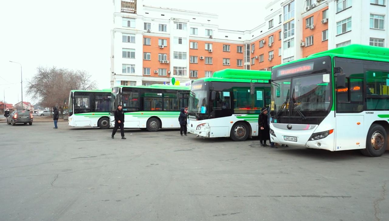 В Атырау изменится схема движения автобусов маршрута №54