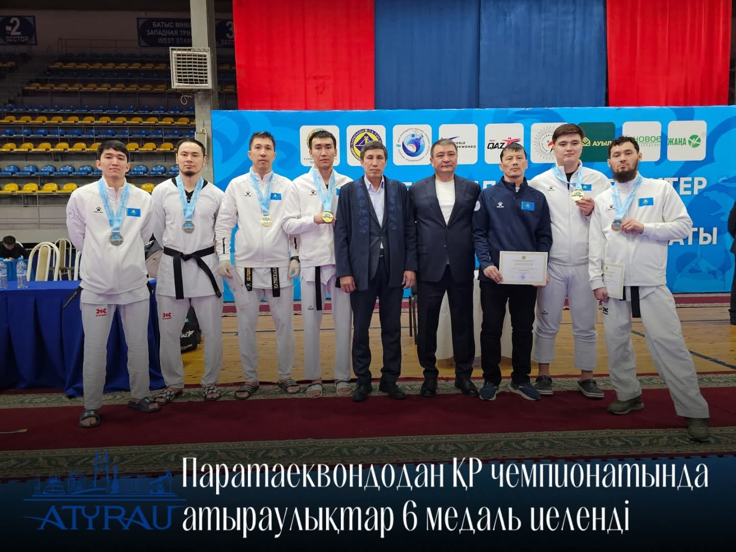 Три золота из Караганды: спортсмены Атырау отличились на чемпионате по паратаеквондо
