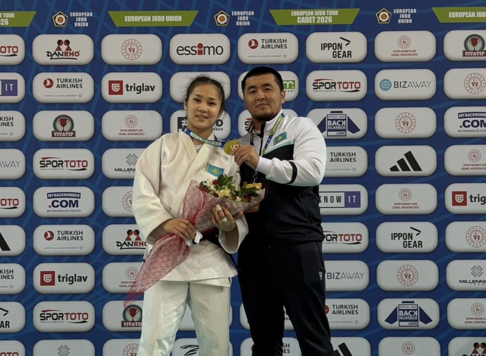Атырауская дзюдоистка стала победительницей Кубка Европы