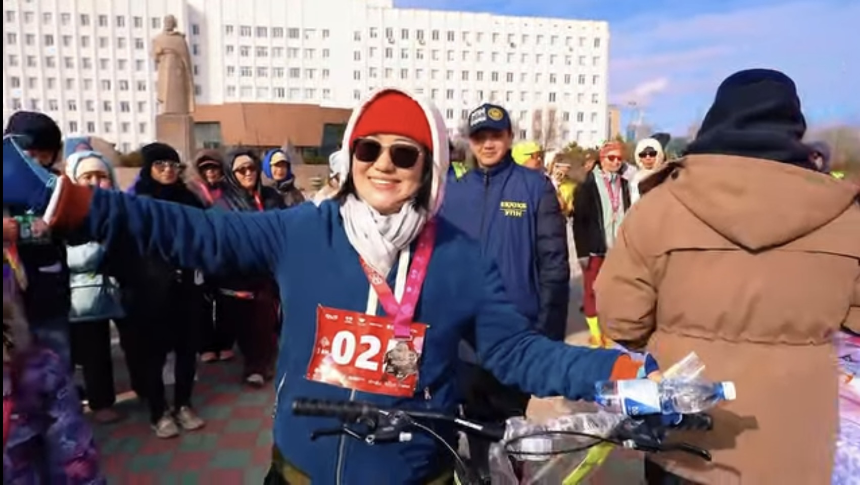 В Атырау в преддверии Международного женского дня прошёл беговой марафон